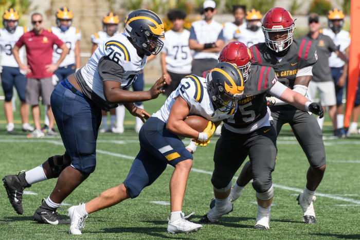 Central Catholic Oregon vs Bellevue Washington football September 2 2023 Ken Waz 68